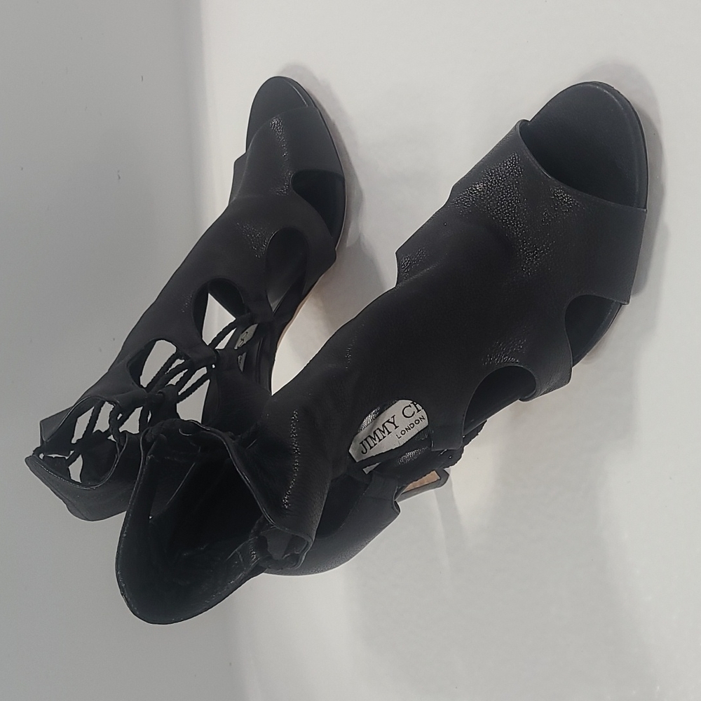 Jimmy Choo Black high heel shoe
